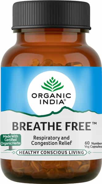 Organic India Breathe Free Capsule 60