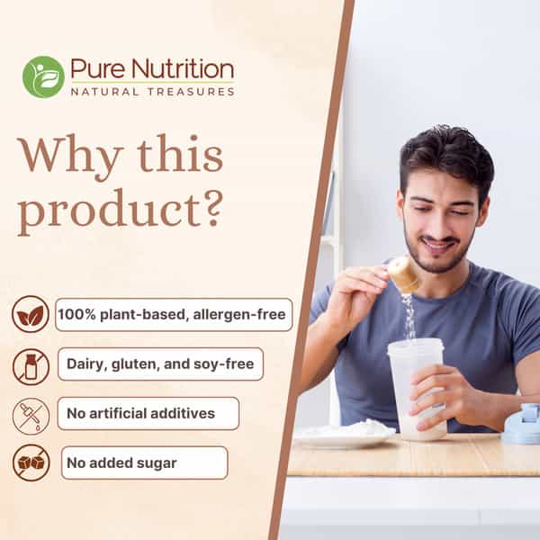 Pure Nutrition Vegan Protein Berry Blast Powder 500Gm
