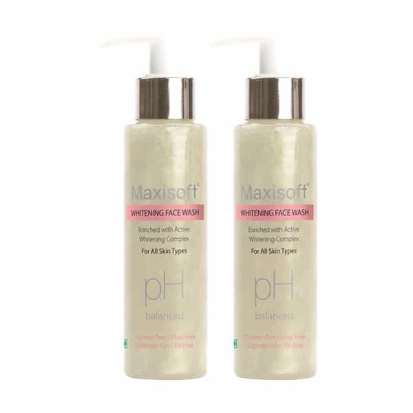 Maxisoft Whitening Face Wash (100 Ml - Pack Of 2)