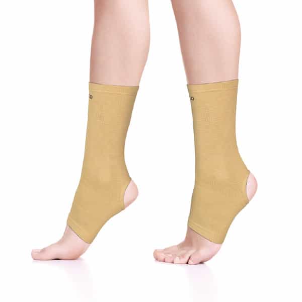 Vissco Anklet | Provides Support To The Ankle Joint & Injured Ankles - Medium (Beige)