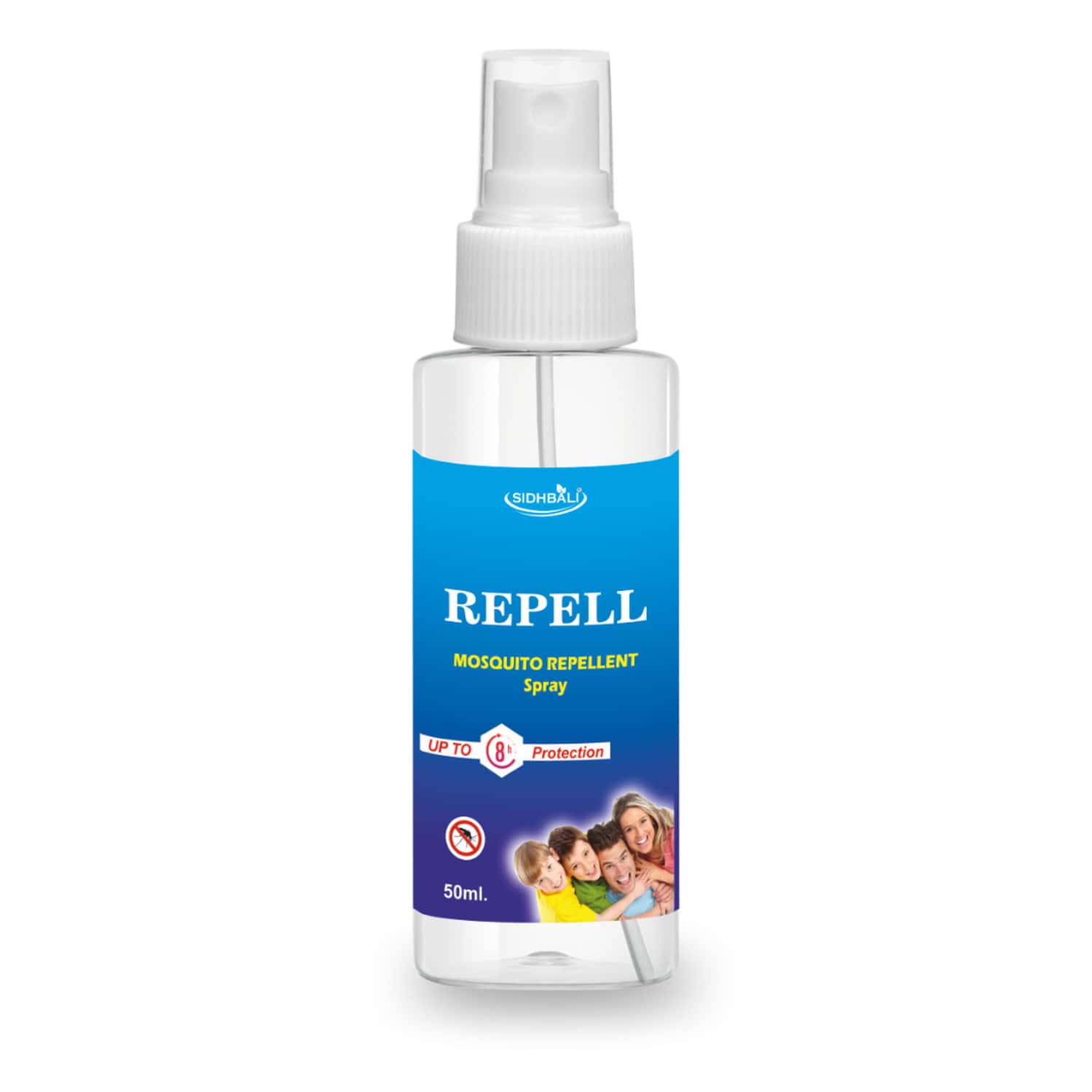 Sidhbali Repell Mosquito Repellent Spray | Long-lasting | Skin-friendly & Safe For Kids - 50ml