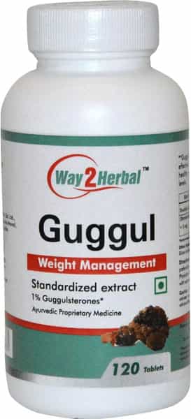 Way2herbal Guggul 120 Tablets - (Pack Of 4)