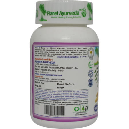 Planet Ayurveda Aller G Care - 60 Capsules