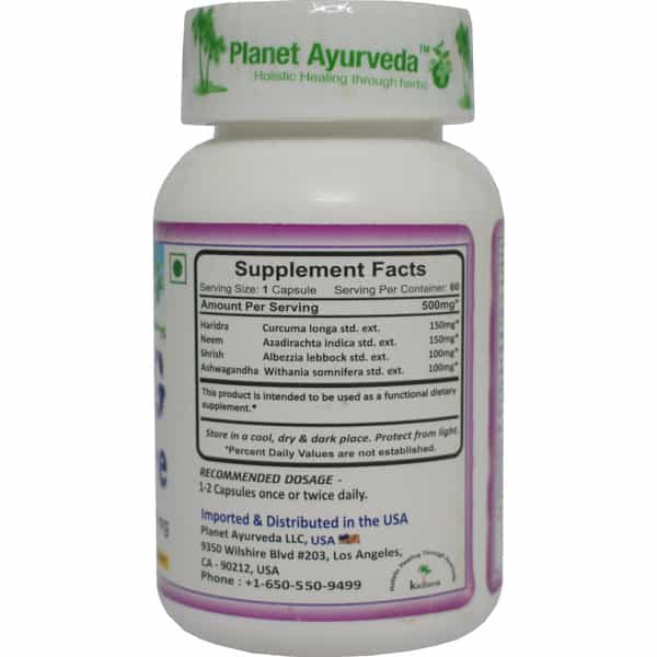 Planet Ayurveda Aller G Care - 60 Capsules