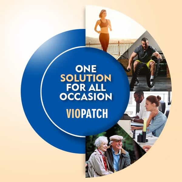 Viopatch Herbal Knee Pain Relief Patch (Pack Of 5 Patches)