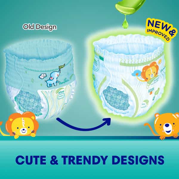 Pampers New Diapers Pants Small (15 Count)