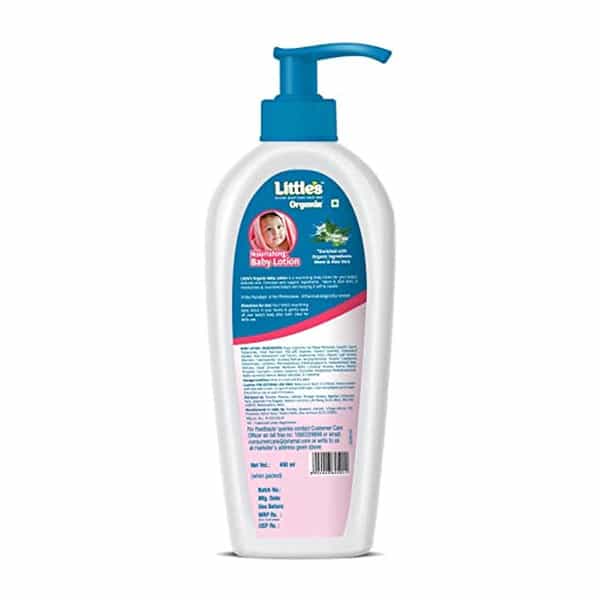Little's Organix Nourishing Baby Lotion 400Ml - Pump Pack