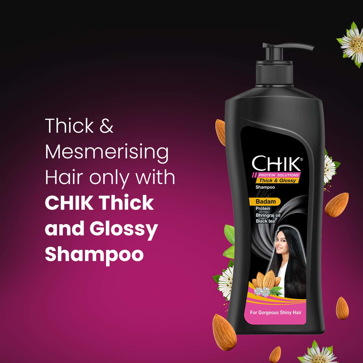 Buy CHIK PROTEIN SOLUTION HAIRFALL PREVENT SHAMPOO, WITH EGG WHITE, FOR