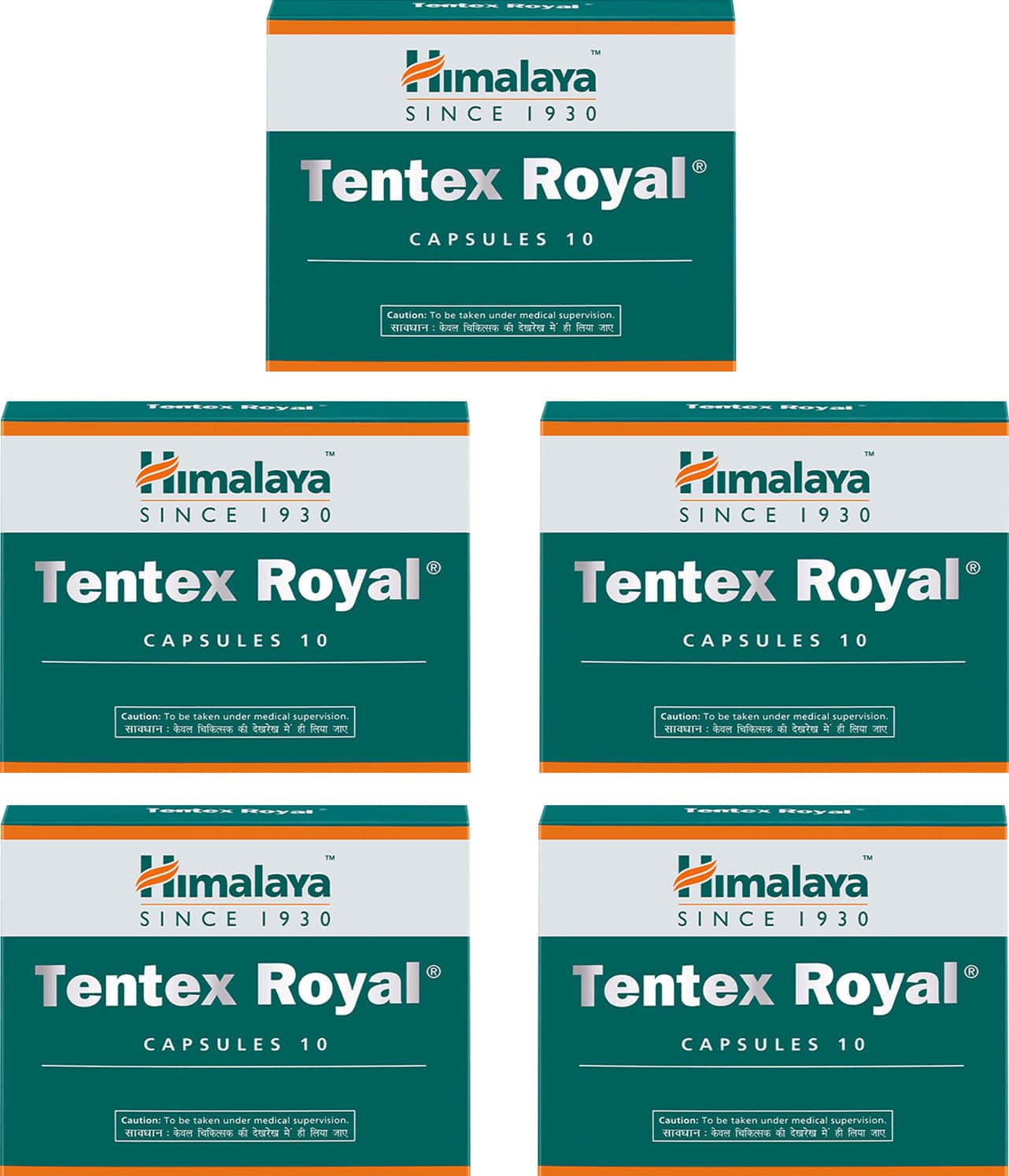 Himalaya Tentex Royal | Capsules | 10 No's | Pack Of 5