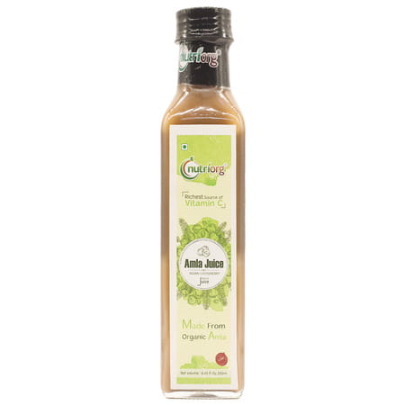 Nutriorg Amla Juice 250 Ml ( Pack Of 2)