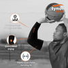 Tynor Uv Protection Arm Sleeve Black & Green Un 1 Unit