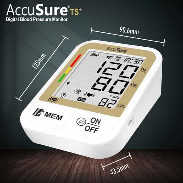 Accusure Ts Plus Automatic Blood Pressure Monitor