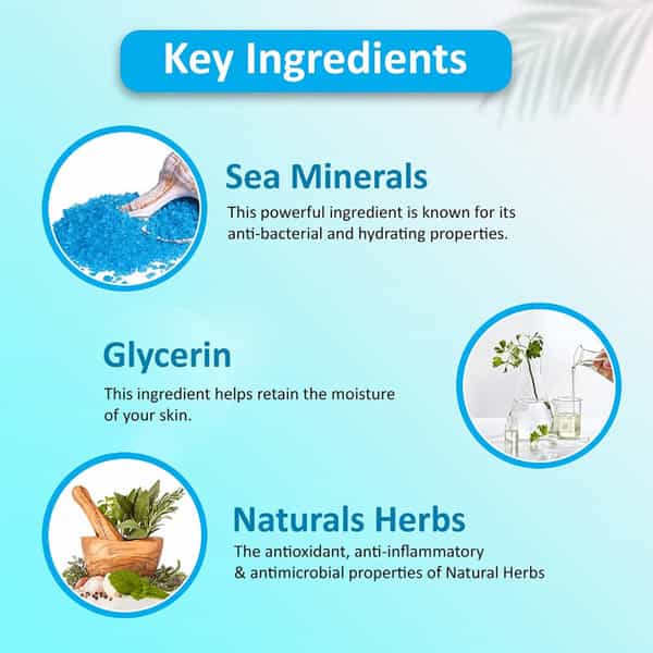 Omeo Aqua Fresh Body Wash & Shower Gel - Refreshing Ocean-Inspired Cleanse - 200Ml