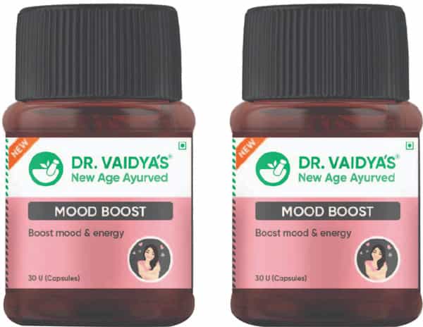 Dr. Vaidya's Mood Boost-30 Capsule - Pack Of 2