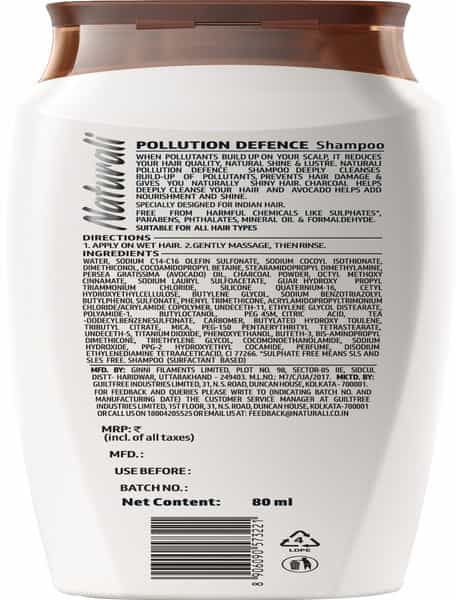 Naturali Pollution Defence Shampoo 80 Ml