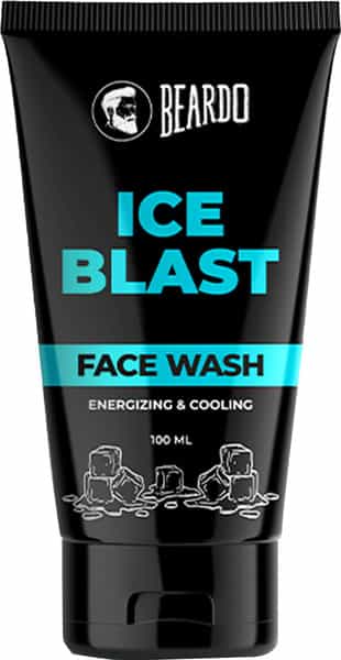 Beardo Ice Blast Facewash For Men 100Ml - Energizing And Cooling
