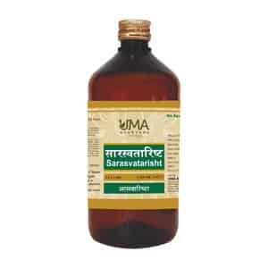 Uma Ayurveda Sarsvatarishta Ayurvedic Syrup 450 Ml