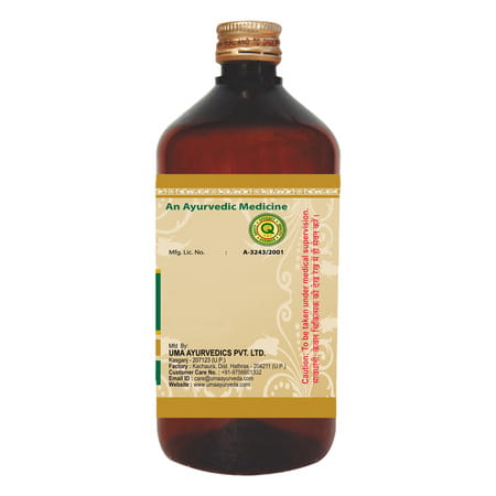 Uma Ayurveda Sarsvatarishta Ayurvedic Syrup 450 Ml