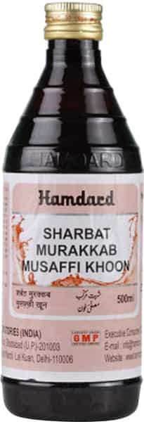 Hamdard Sharbat Murakkab Musaffi Khoon 500 Ml