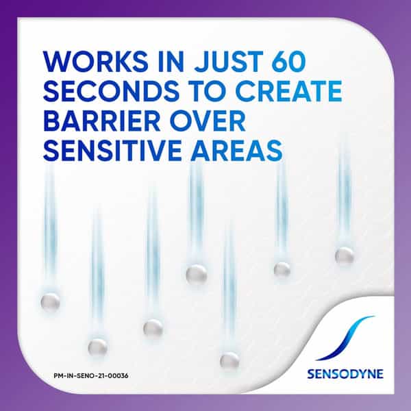 Sensodyne Rapid Relief Toothpaste 80 Gm | Free Sensodyne Toothbrush