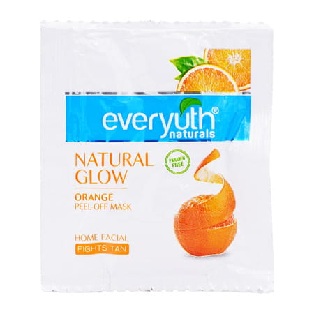 Everyuth Naturals Natural Glow Orange Peel-Off Mask 8gm Sachet