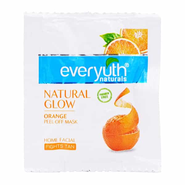 Everyuth Naturals Natural Glow Orange Peel-Off Mask 8Gm Sachet