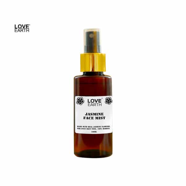 Love Earth Jasmine Mogra Face Mist Toner With Jasmine Oil 100Ml