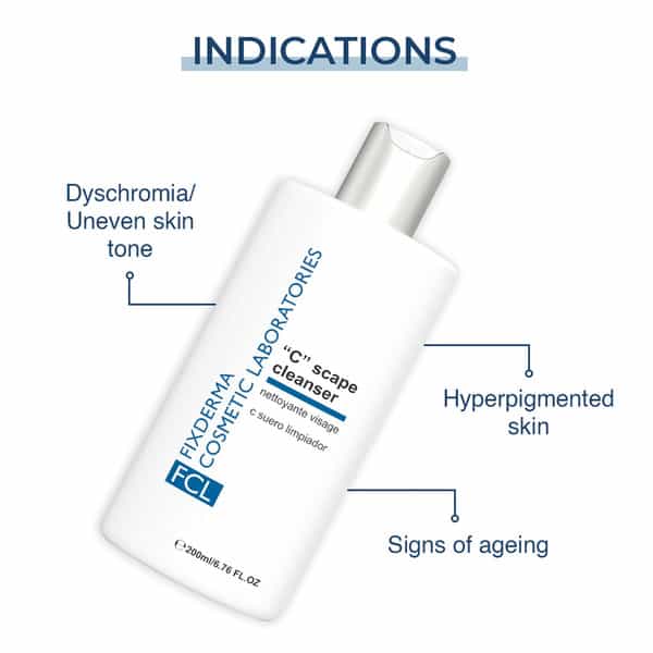 Fcl C Scape Cleanser For Gentle Exfoliation And Brightening Face Wash For Unevenly Pigmented Skin
