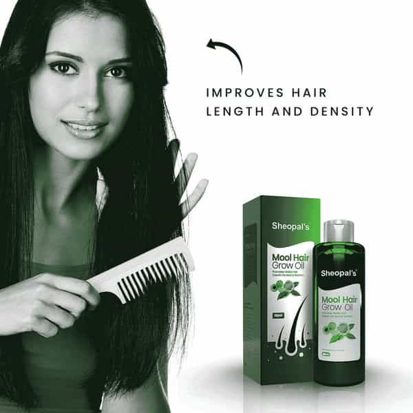 Mool Hair Grow Oil For Hair Fall Control And Hair Growth And Thickness For Men & Women (50 Ml)