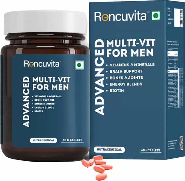 Roncuvita Multivitamin For Men - 1 Jar (60 Tablets)