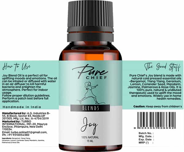 Pure Chief Lavender Essential Oil Premium Undiluted Treats Itchy Scalp Dandruff Hair Fall 15Ml