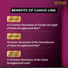 Streax Professional Canvoline Hair Care Combo (Shampoo 300Ml + Conditioner 240 Ml)