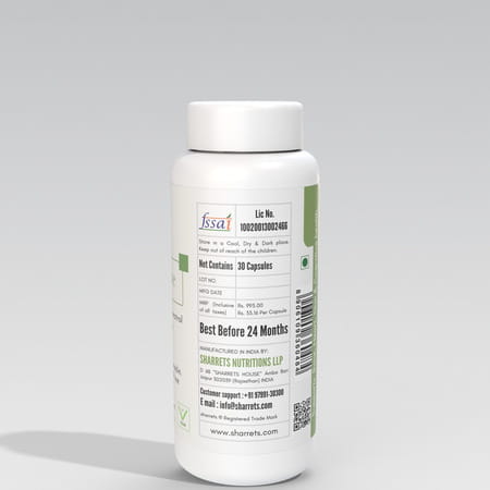 Sharrets Resonate | Trans-Resveratrol 500mg | Vegan - Pack Of 3 | 30 Units Each