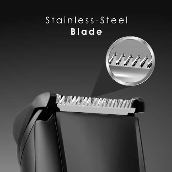 Syska Ht1210-Black Runtime: 40 Min Trimmer For Men (Black)