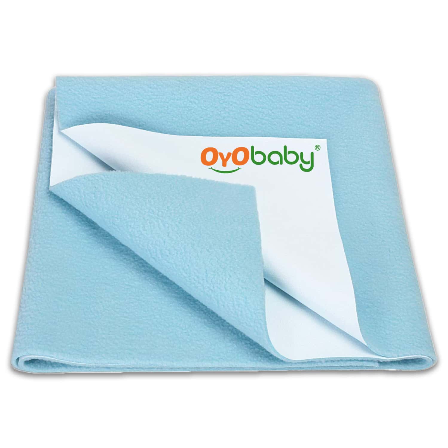 Oyo Baby Waterproof Bed Protector Baby Dry Sheet Medium Sea Blue (70 Cm X 100 Cm)