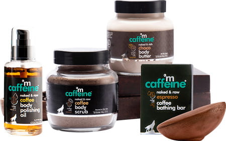 Mcaffeine Pre-Post Shower Coffee Body Moisturization Kit