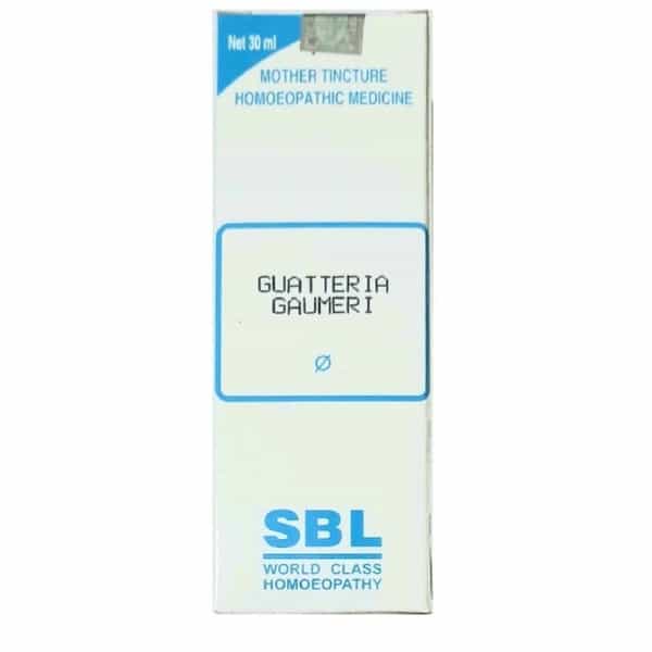 Sbl Guatteria Gaumeri Mother Tincture Q 30 Ml Pack Of 2