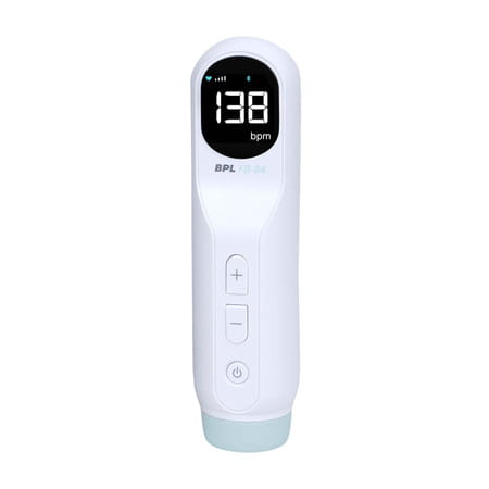 Bpl Medical Technologies Fd-04 App Connected Fetal Doppler|Heartbeat Detection Machine - White