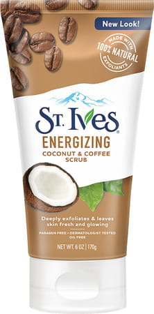 St Ives Energizing Coconut & Coffee Scrub - 170gm