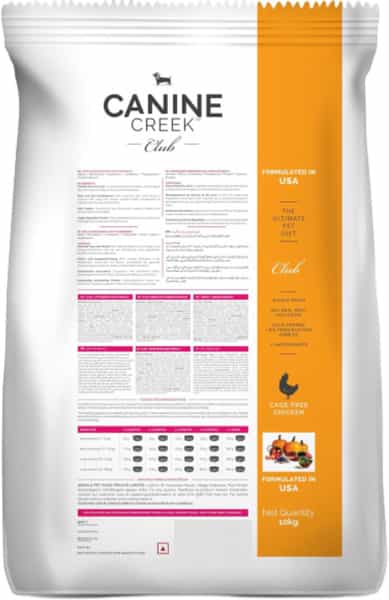 Canine Creek Club Ultra Premium Dry Dog Food For All Life Stages | 10Kg Pack