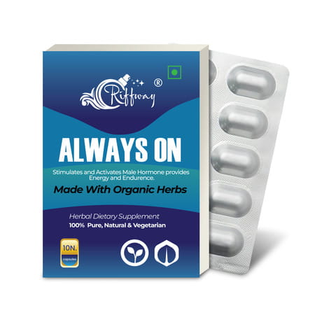 Always On Wellness Power Capsule For Men | Cellular Health & Strength (10 Caps)