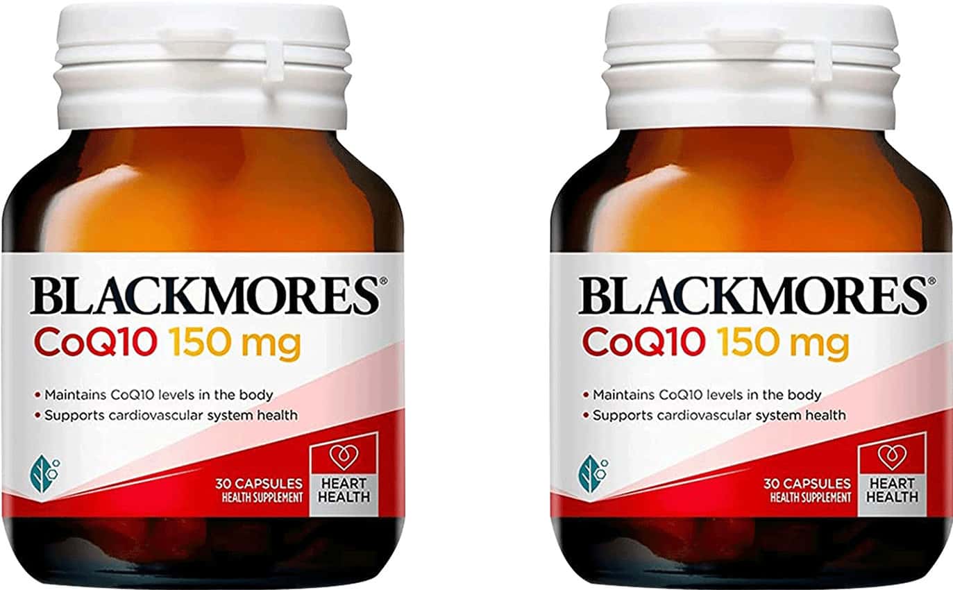 Blackmores - Coq10 | Antioxidant Support For Healthy Heart | 30 Capsules (Pack Of 2)