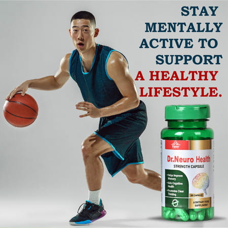 Cipzer Dr Neuro Health Capsule Keep Your Mind Sharp & Focused Our Brain-Boosting Formula-60 Capsule