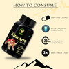 Fij Ayurveda Power Shilajit/Shilajeet Extract Capsule For Stamina & Energy - 60 Capsules