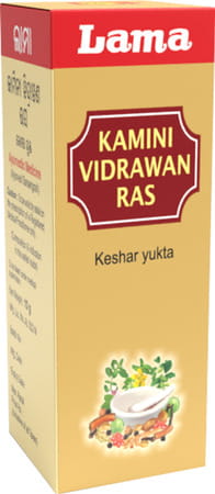 Lama Kamini Vidrawan Ras Keshar Yukt - 20 Tablets