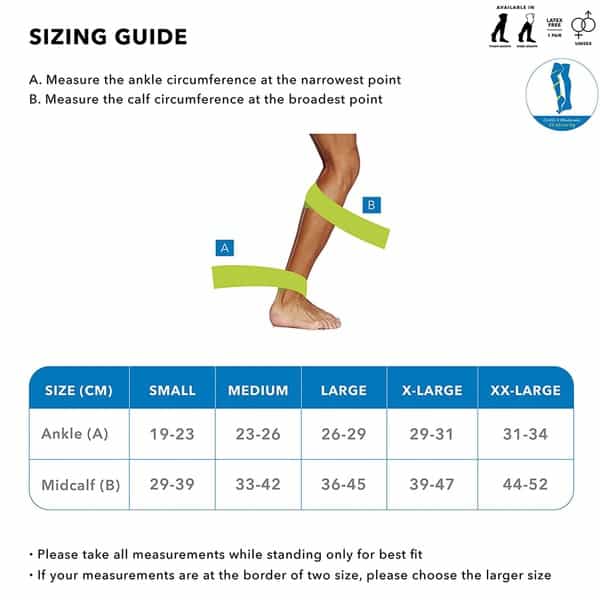 Sorgen Royale Soft Class Ii Varicose Veins Stockings Knee Length (Small)