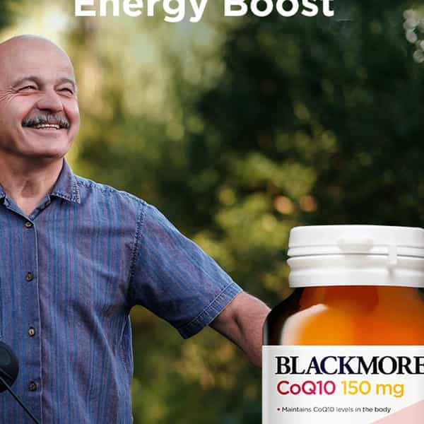 Blackmores - Coq10 |Antioxidant Support For Healthy Heart | Boost Cellular Energy|150Mg-30 Capsules
