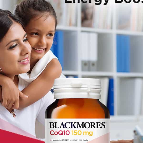 Blackmores - Coq10 |Antioxidant Support For Healthy Heart | Boost Cellular Energy|150Mg-30 Capsules