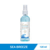 Pearldew Sanitizer Spray (Sea Breeze) 120 Ml | Aloe & Neem | Paraben Free (Pack Of 4)