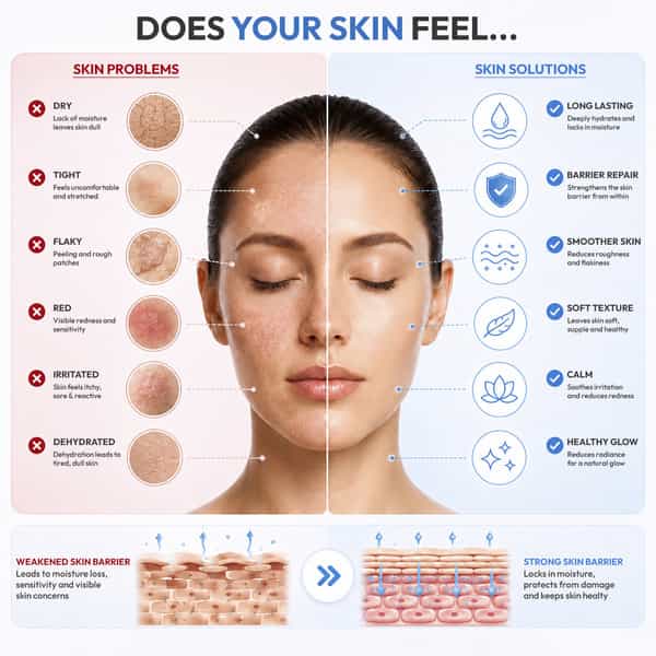 Cos-Iq Cpm 2% Ceramides & Peptides Moisturizer For All Skin Types | 100Ml